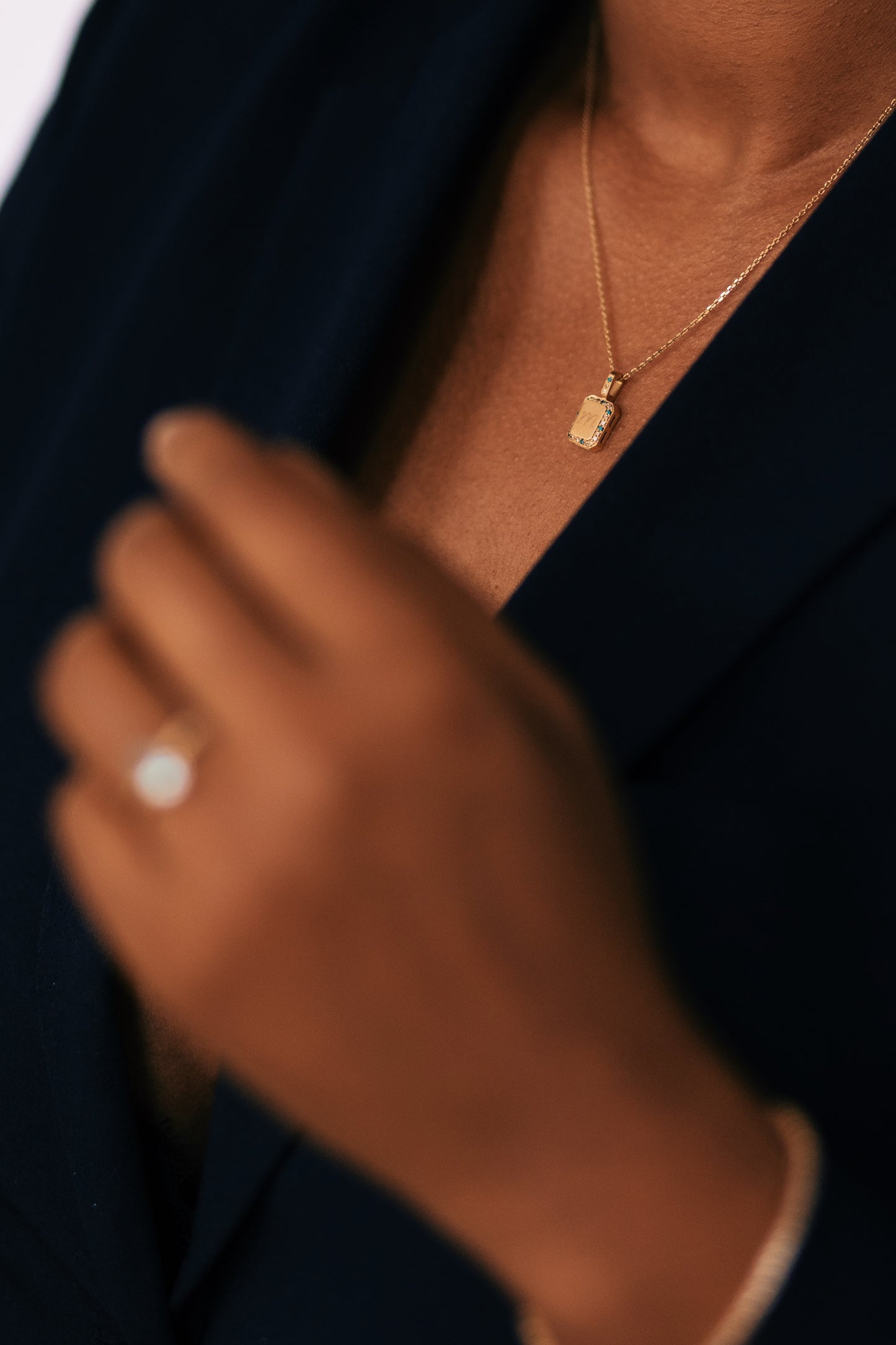 Initial lover necklace